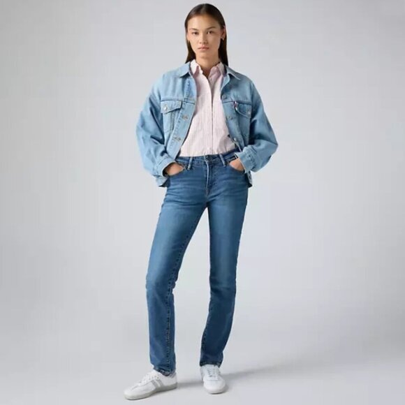 Levis 712 Slim Straight Leg Jeans Size 29 - Picture 1 of 16